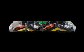 DIECAST CARS. HERITAGE Formula 1. Four in total, No 235, 236, 237 and 238, please see photo.