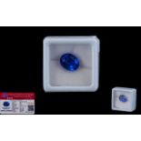 Blue Sapphire Loose Gemstone With GGL Certificate/Report Stating The Sapphire To Be 6.