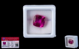 Pink Sapphire Loose Gemstone With GGL Certificate/Report Stating The Sapphire To Be 10.