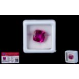 Pink Sapphire Loose Gemstone With GGL Certificate/Report Stating The Sapphire To Be 10.