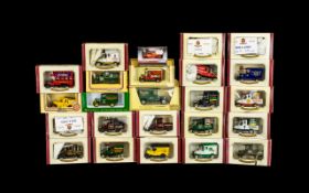 A Collection of Boxed Model Cars including Oxford Die Cast Metal Replicas,Sainsburys,