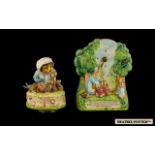 Border Fine Arts Boxed Beatrix Potter Ceramic Musical Figure Plays 'In The Garden' in the form of