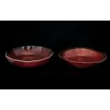 Carlton Ware Three (3) 'Rouge Royale' Bowls.