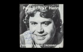 SIGNATURE PAUL HENRY, Waiting at the cross roads 1980,