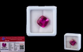 Pink Sapphire Loose Gemstone With GGL Certificate/Report Stating The Sapphire To Be 8.