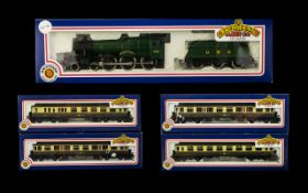 Bachman - Branch Line 00 Scale Model Railway Coaches ( 4 ) In Total. Great Western Collett 60 -