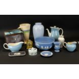 A Mixed Collection Of Ceramics Glassware And Collectibles A varied lot to include Art deco jug,