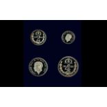 King Edward VIII 1936 - Silver Proof Struck 4 Coin Maundy Set,