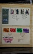 Five Albums of Stamp First Day Covers - mostly 1960's and 1970's.