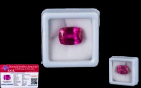 Pink Sapphire Loose Gemstone With GGL Certificate/Report Stating The Sapphire To Be 11.