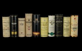 An Excellent Collection of Miniature Unopened Scottish Whiskey Bottles - all in original mint