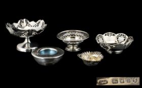 A Small Collection of Hallmarked Silver