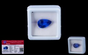 Blue Sapphire Loose Gemstone With GGL Ce