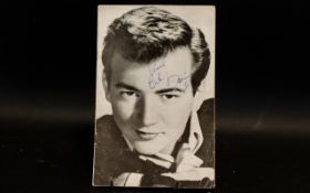 Bobby Darin Autograph on Programme - cir