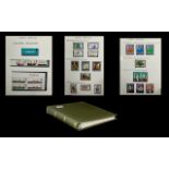 Green 20 Ring Binder Full Of GB Stamps F