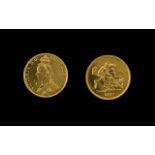 Queen Victoria 22ct Gold Jubilee Head Fi