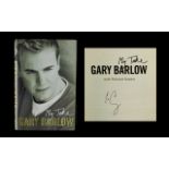 Gary Barlow Autograph in Copy of His Har