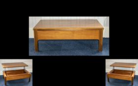 Parker Knoll 1970's Coffee Table With In