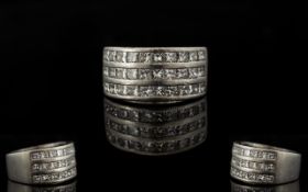 Platinum And Diamond Set Superb And Attr