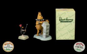Two Robert Harrop Designs Wallace And Gromit Figurines WGFG04 Hutch The Curse Of The Wererabbit And
