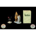 Two Robert Harrop Designs Wallace And Gromit Figurines WGFG04 Hutch The Curse Of The Wererabbit And