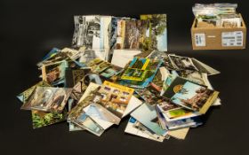 A Collection of Approximately 500 Postcards mainly from the 1980's. Mostly topography.