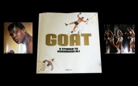 GOAT 'A Tribute To Muhammad Ali' Published By Taschen 30 Page Bound Supplement Produced in