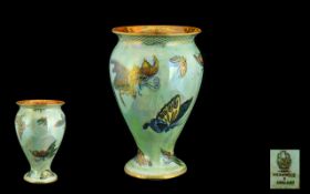 Wedgwood - Fairyland Lustre Ware Butterflies Vase. Designer by Daisy Makeig - Jones. c.1920's.
