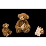 Charlie Bears Handmade Ltd and Numbered Edition Bear - Named Mikey with Bells. No CB094042.