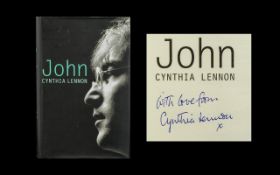 Beatles Interest - Cynthia Lennon Autograph in her book 'John'. Hardback copy of the book, in good