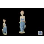 Lladro Collectors Society 1997 Figure ' Pocket Full of Wishes ' Sculptor Antonio Ramos, Model No