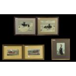 A Collection Of Limited Edition Woven Silk Pictures By Cash's Each framed and glazed,