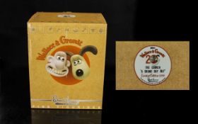Robert Harrop Designs Wallace And Gromit Figurine A Grand Day Out -The Cooker Limited Edition Of