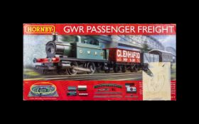 Railway Interest. A Hornby Boxed GWR Passenger Freight Train Set.