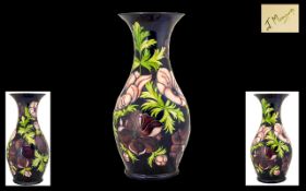 Moorcroft - Superb Very Large Ltd Edition Floor Standing Vase of Impressive Proportions ' Anemone '