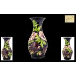 Moorcroft - Superb Very Large Ltd Edition Floor Standing Vase of Impressive Proportions ' Anemone '