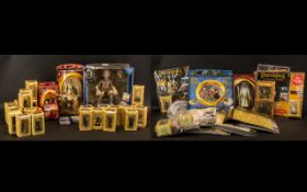 Lord Of The Rings Interest Four Boxes Containing A Large Quantity Of Boxed Figurines Games And