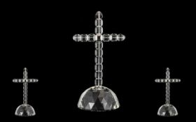 Swarovski Faceted Crystal Cross of Light From The ' Symbols of Light ' Category.
