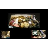 A Large And Mixed Quantity Of Costume Jewellery To include various brand new,