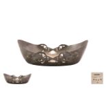 Art Nouveau Archibald Knox Tudric Pewter Bowl. Model No 0535. Produced by Liberty & Co London. c.