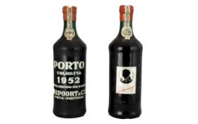 Porto Nieport 1952 Colhetta Bottle Of Vintage Port Produced from a crop of a single,