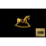 Estee Lauder Limited Edition Boxed Rocking Horse Solid Perfume Compact 'Knowing' Circa 1998 A