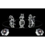 Swarovski Disney Series Crystal Figures