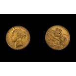 Queen Victoria 22ct Gold - Young Head Fu