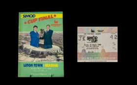 1988 'The Simod' Cup Final Souvenir Prog