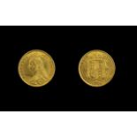 Queen Victoria - Jubilee Head 22ct Gold