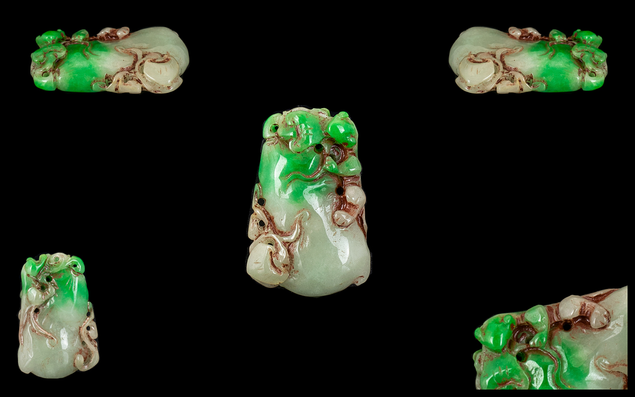 Chinese 19th Century Superb Jade Carving