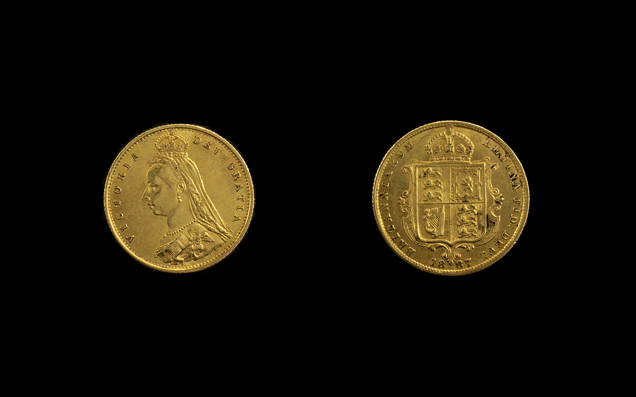 Queen Victoria 22ct Gold - Jubilee Head