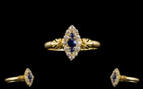 Victorian Period - Marquise Shaped Attra