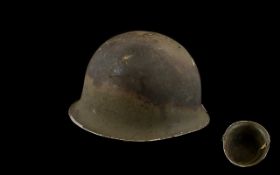 French Military Helmet marked to inner '325'.